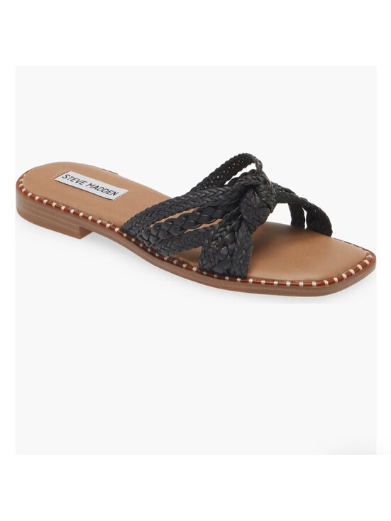 Steve Madden Shoes - Steve Madden Wilmah Knotted Slide Sandals Size 8